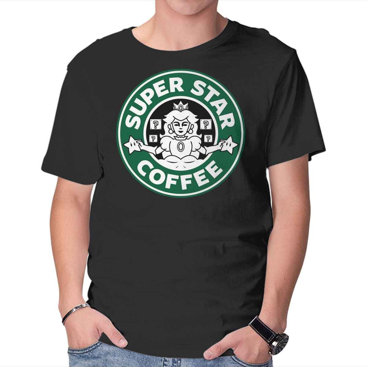 Super Star Coffee – Coffee Graphic T-Shirt