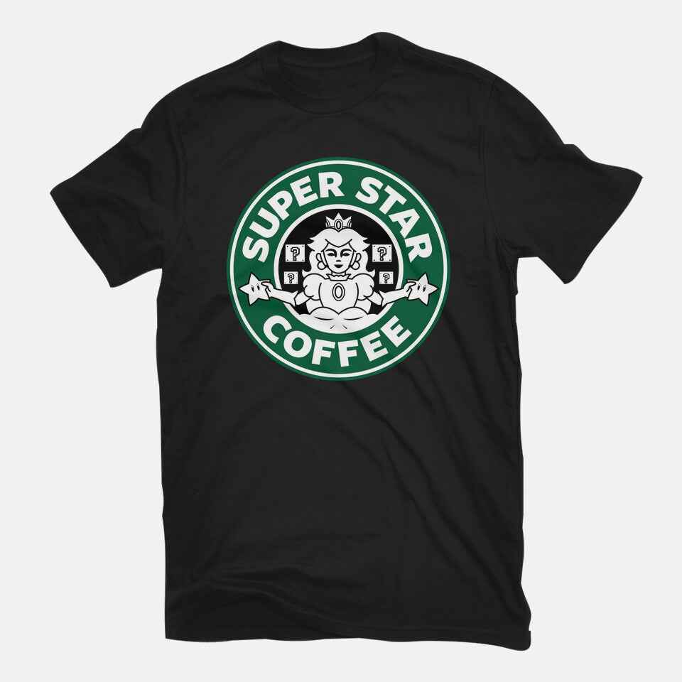 Super Star Coffee – Coffee Graphic T-Shirt