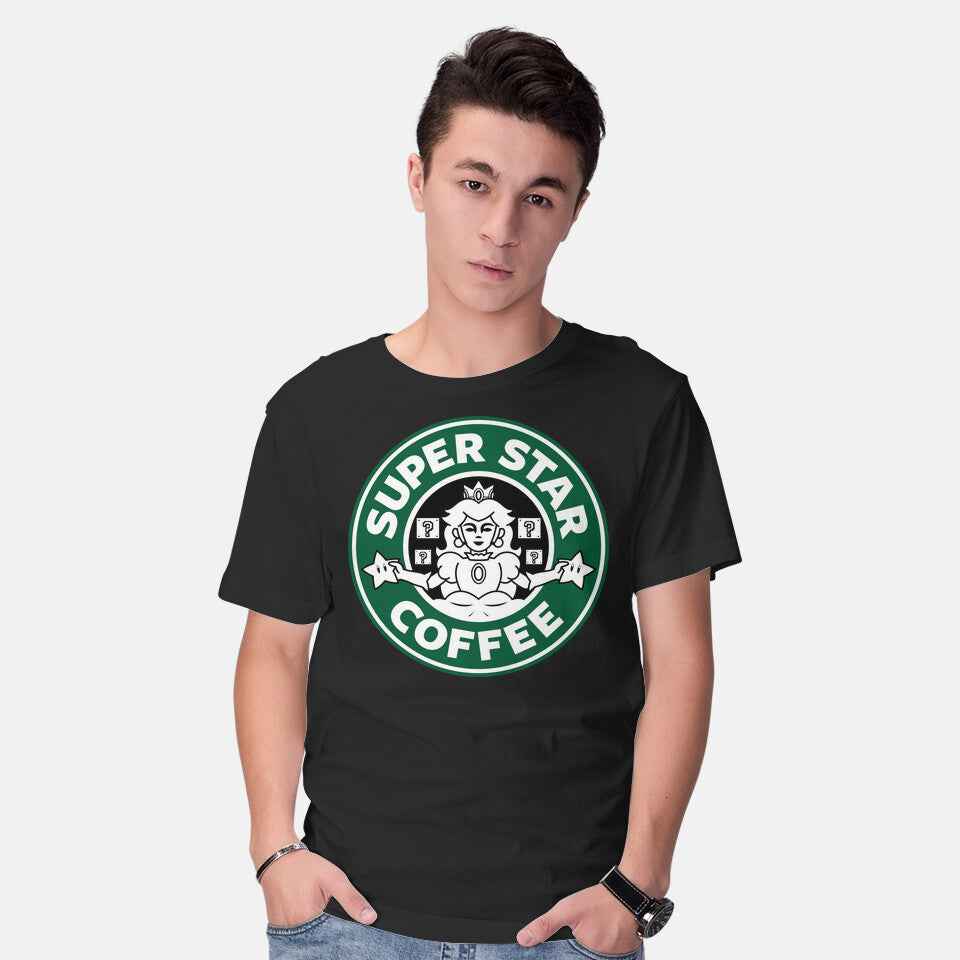 Super Star Coffee – Coffee Graphic T-Shirt