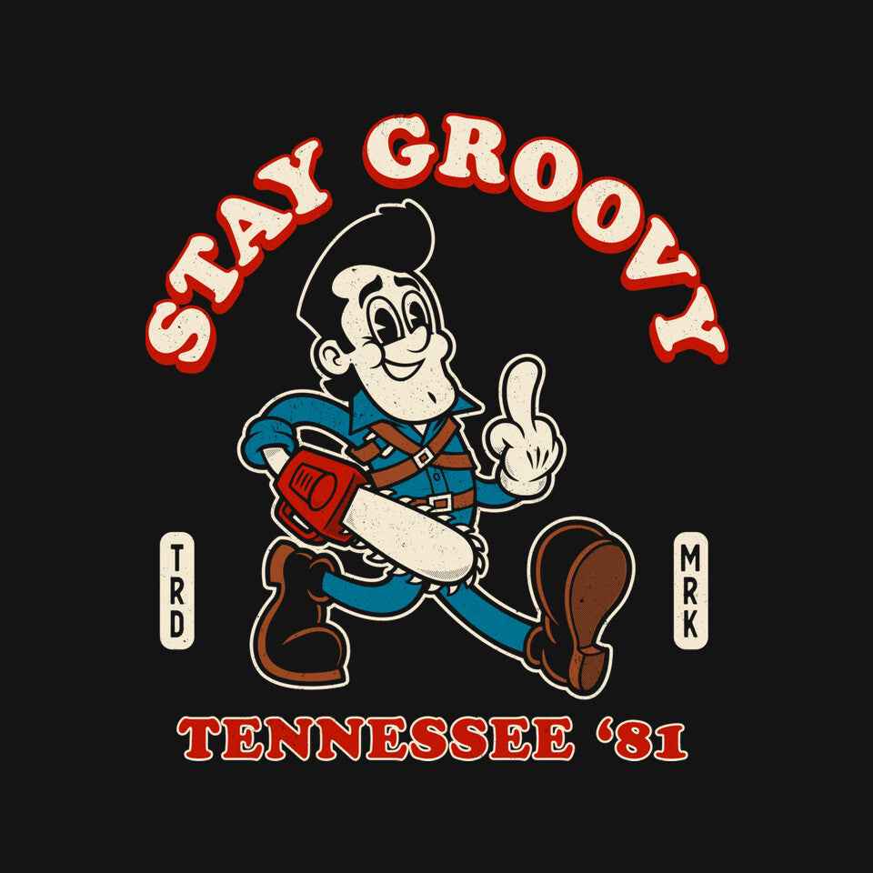 Vintage Stay Groovy Graphic T-Shirt