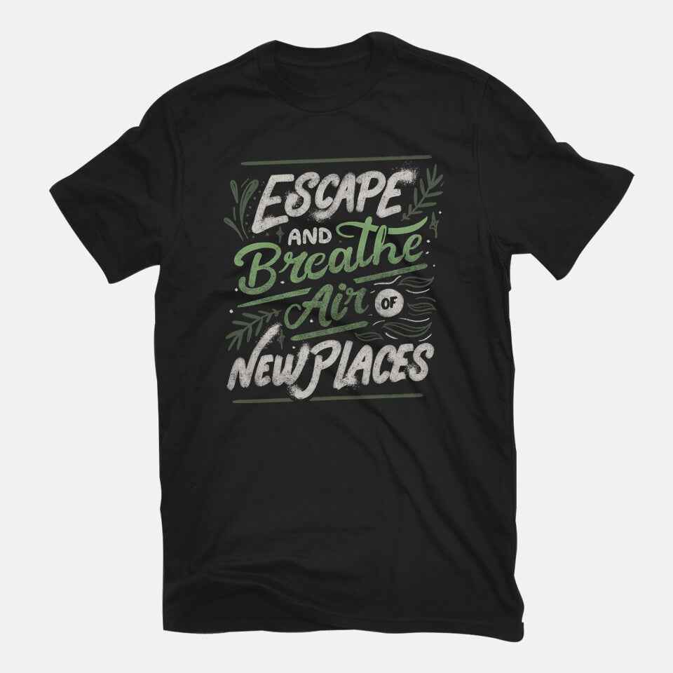 Escape And Breathe Graphic T-Shirt