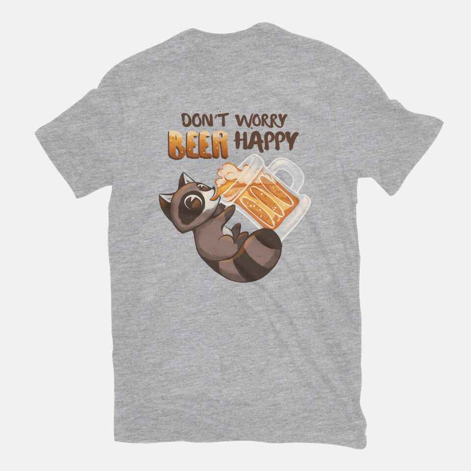 Beer Happy – Animal Graphic T-Shirt