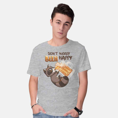 Beer Happy – Animal Graphic T-Shirt