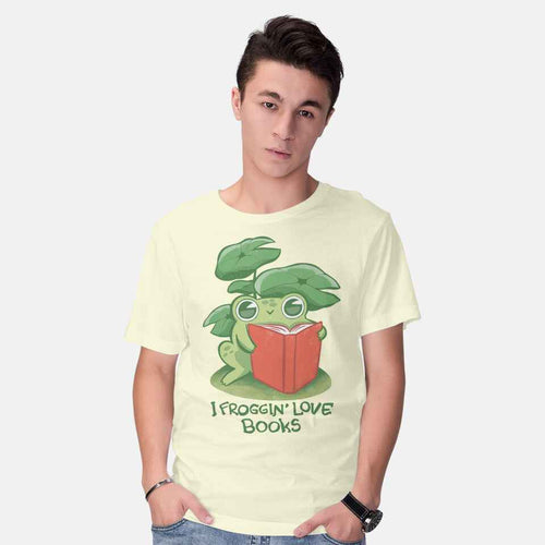 Froggin Love Books – Animal Graphic T-Shirt