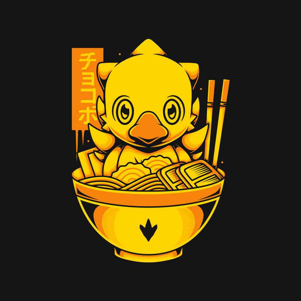 Chocobo Ramen – Gaming Graphic T-Shirt
