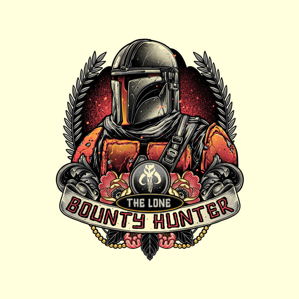 The Lone Bounty Hunter – Sci-Fi Graphic T-Shirt