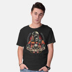 The Lone Bounty Hunter – Sci-Fi Graphic T-Shirt