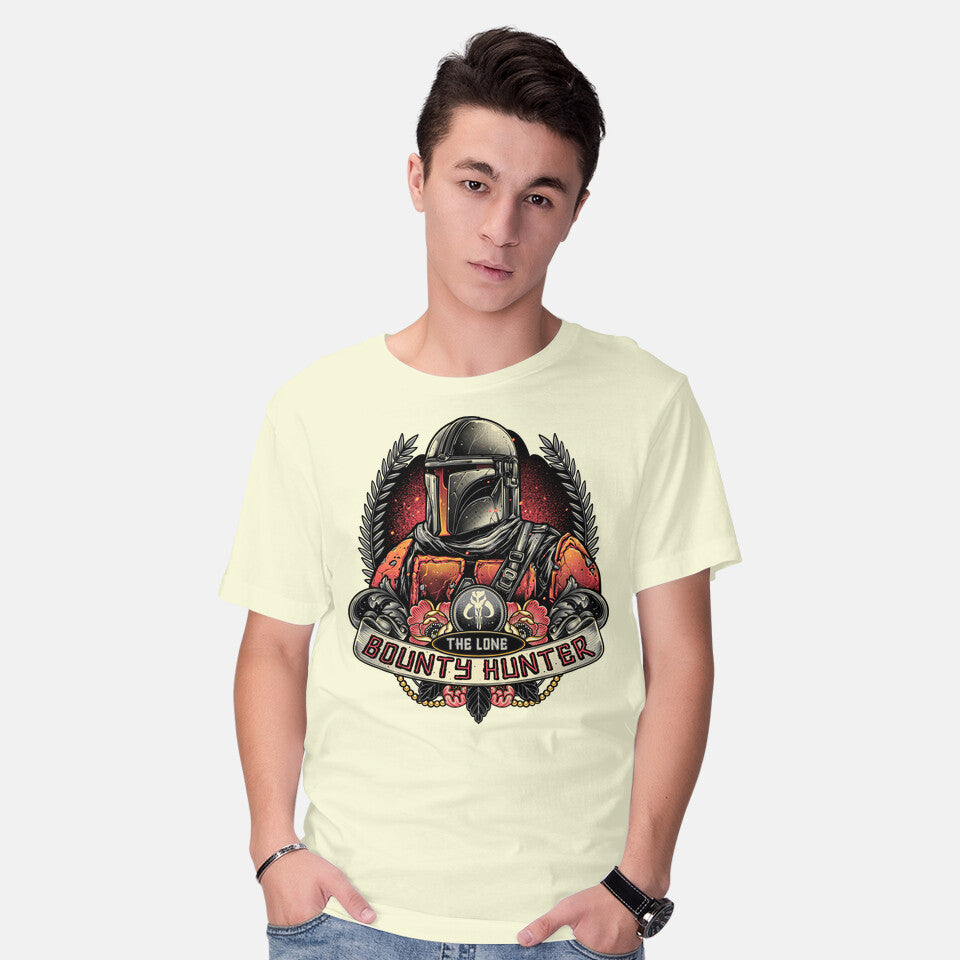 The Lone Bounty Hunter – Sci-Fi Graphic T-Shirt