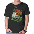Roll The Master Dice Graphic T-Shirt in black, product display