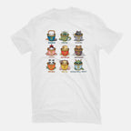 Tea Types – Cat Graphic T-Shirt