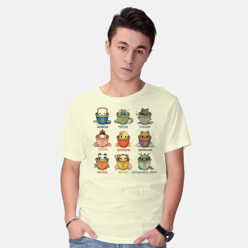 Tea Types – Cat Graphic T-Shirt