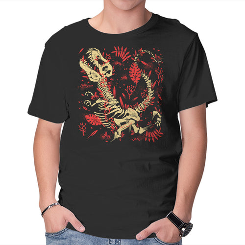 Jurassic Rex Graphic T-Shirt in black, product display