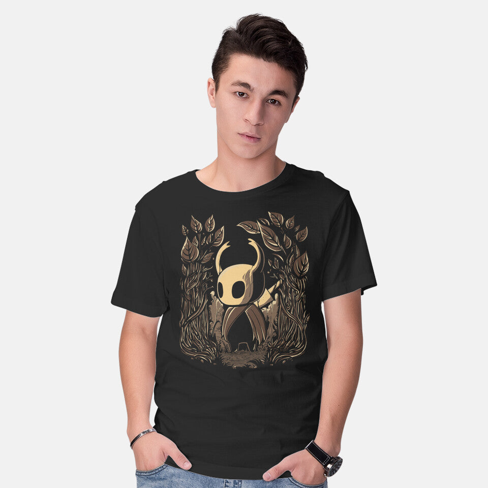 Model wearing black GodMaster – Gaming Graphic T-Shirt