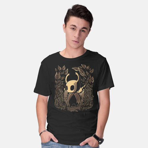 Model wearing black GodMaster – Gaming Graphic T-Shirt