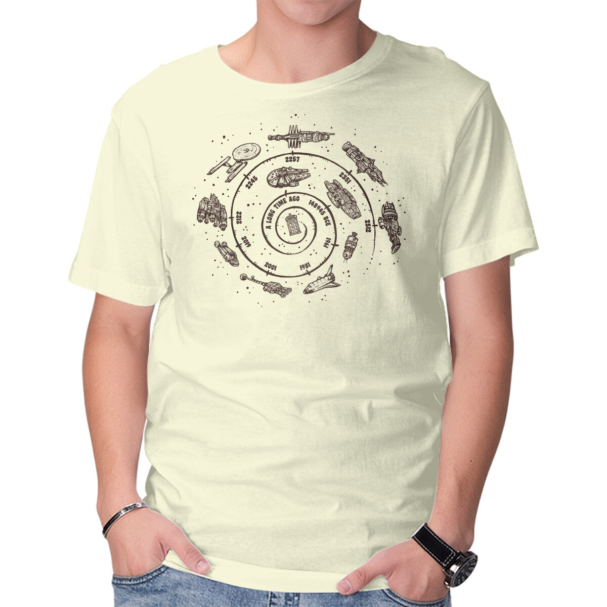 Timeline – Sci-Fi Graphic T-Shirt