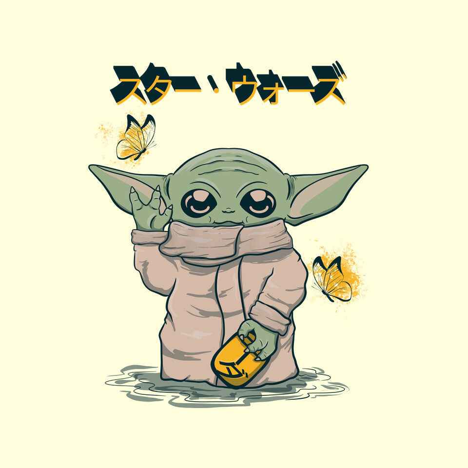 Yoda Neko – Sci-Fi Graphic T-Shirt