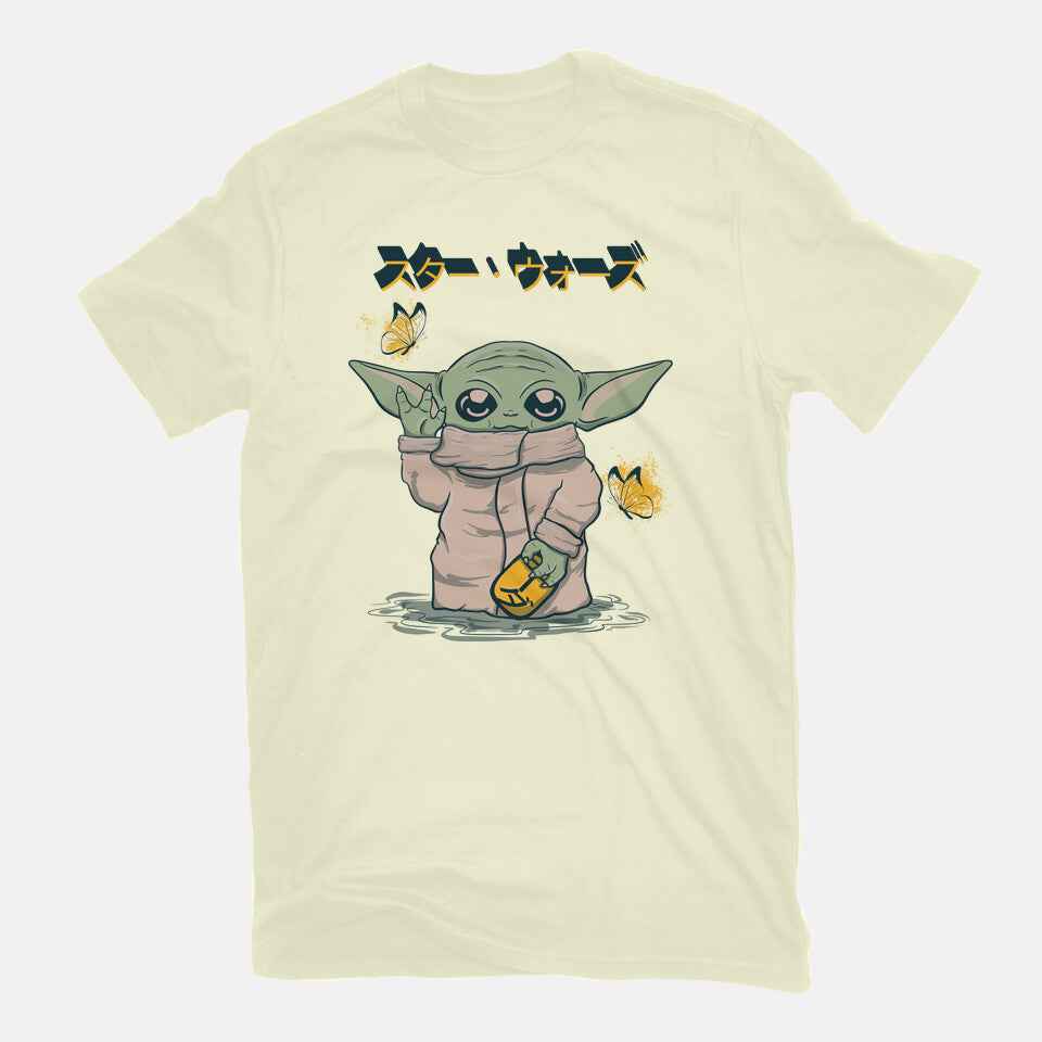 Yoda Neko – Sci-Fi Graphic T-Shirt