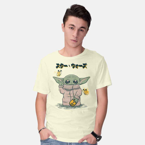 Yoda Neko – Sci-Fi Graphic T-Shirt