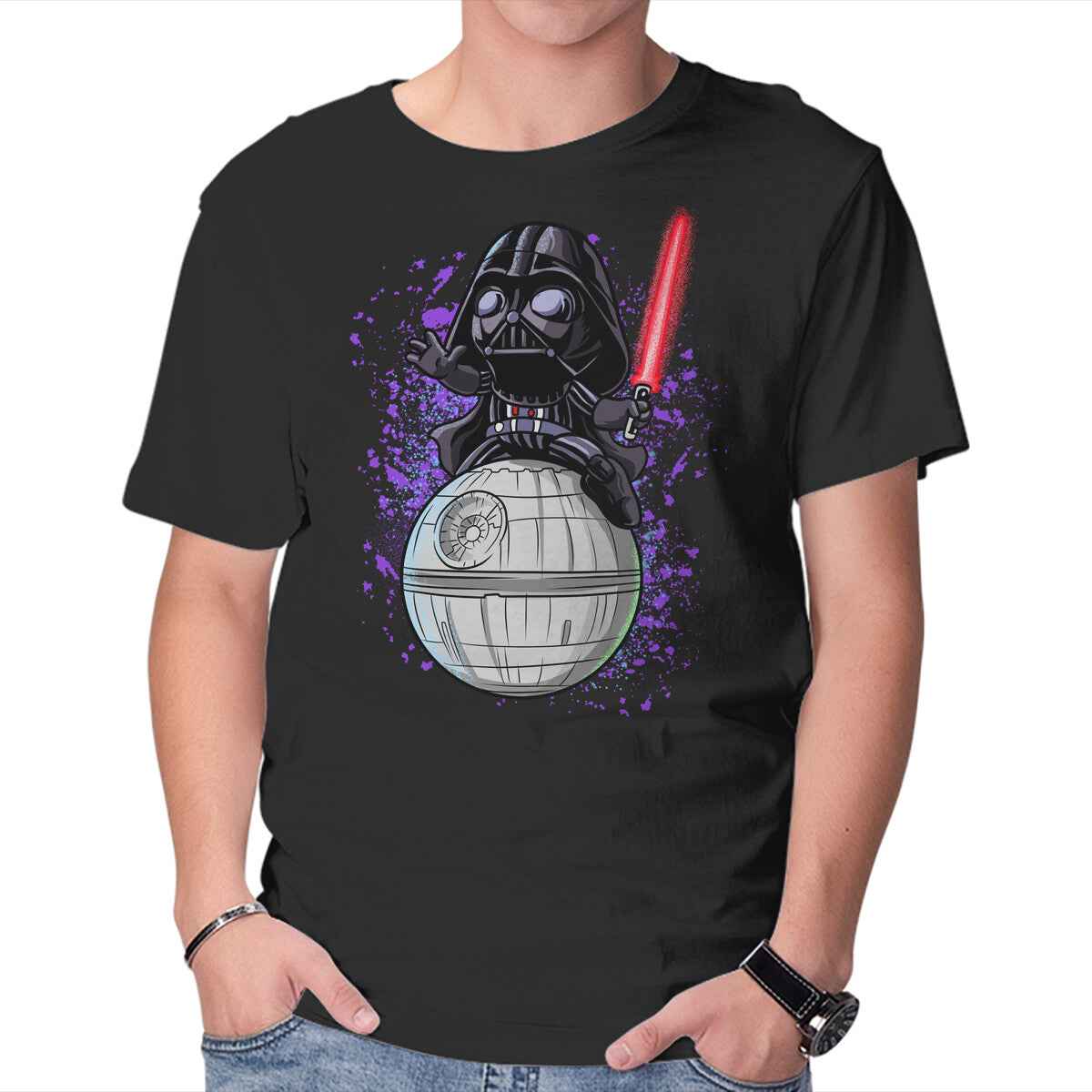 Master Of The Dark Side – Sci-Fi Graphic T-Shirt