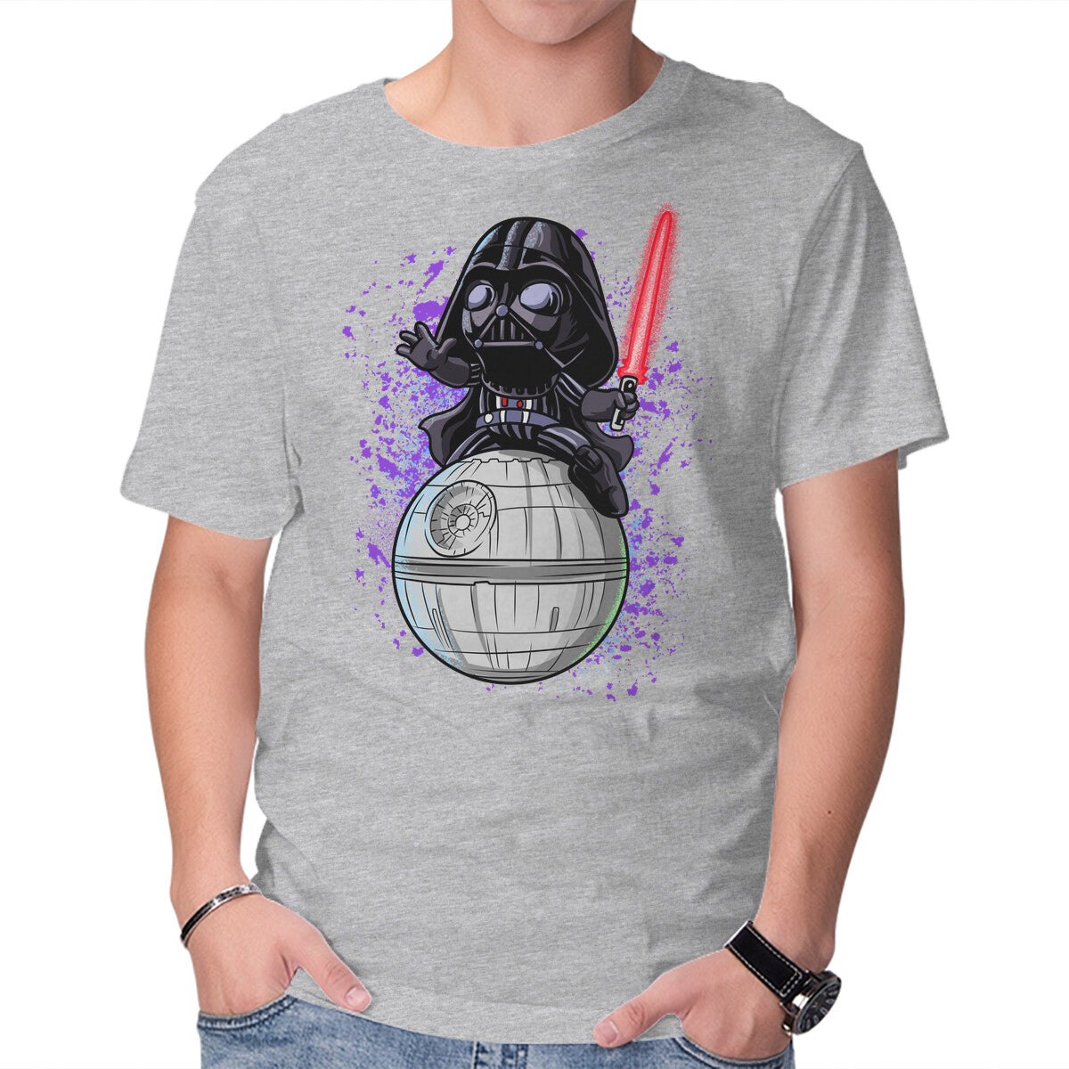 Master Of The Dark Side – Sci-Fi Graphic T-Shirt