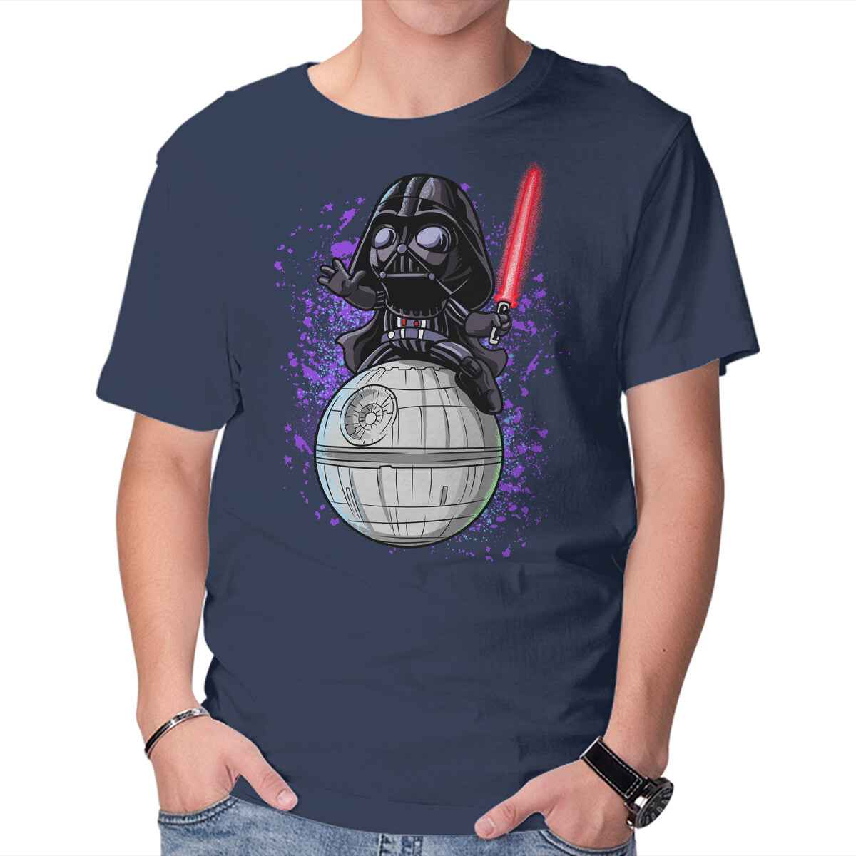 Master Of The Dark Side – Sci-Fi Graphic T-Shirt