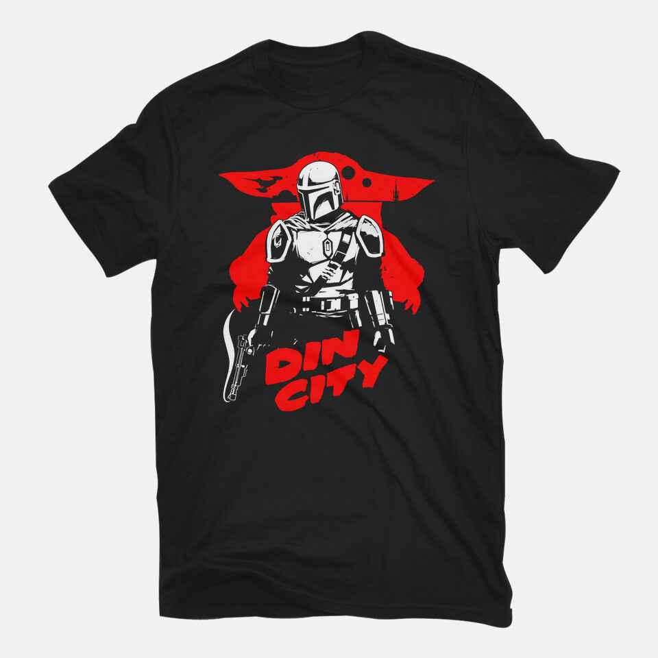 Din City – Sci-Fi Graphic T-Shirt