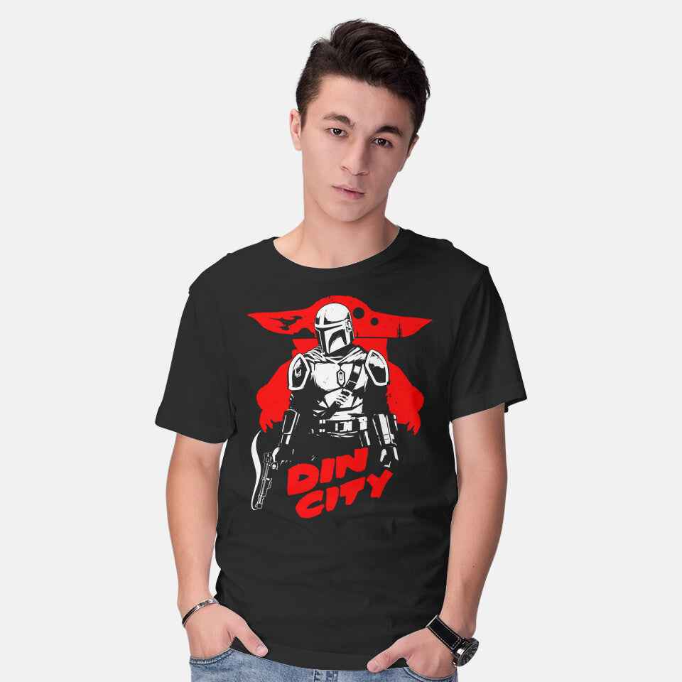 Din City – Sci-Fi Graphic T-Shirt