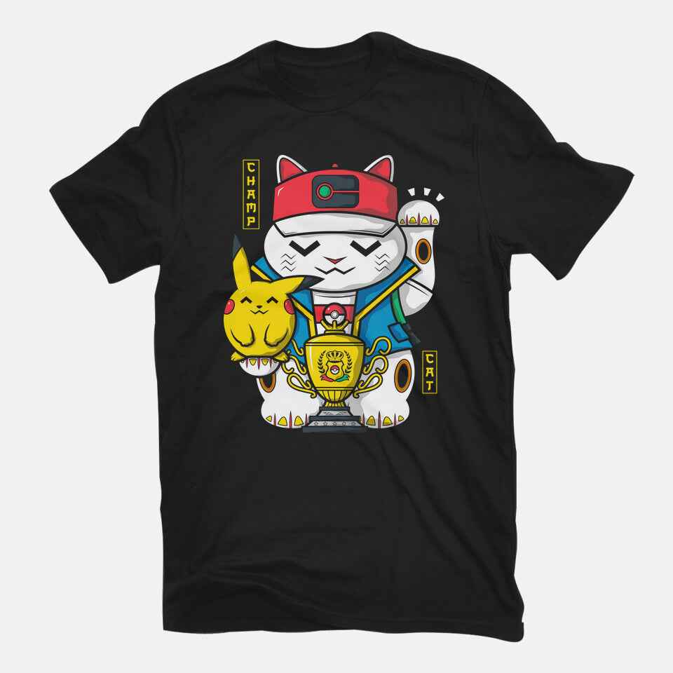Champ Cat – Anime Graphic T-Shirt