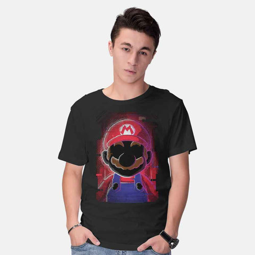Mario Glitch – Gaming Graphic T-Shirt