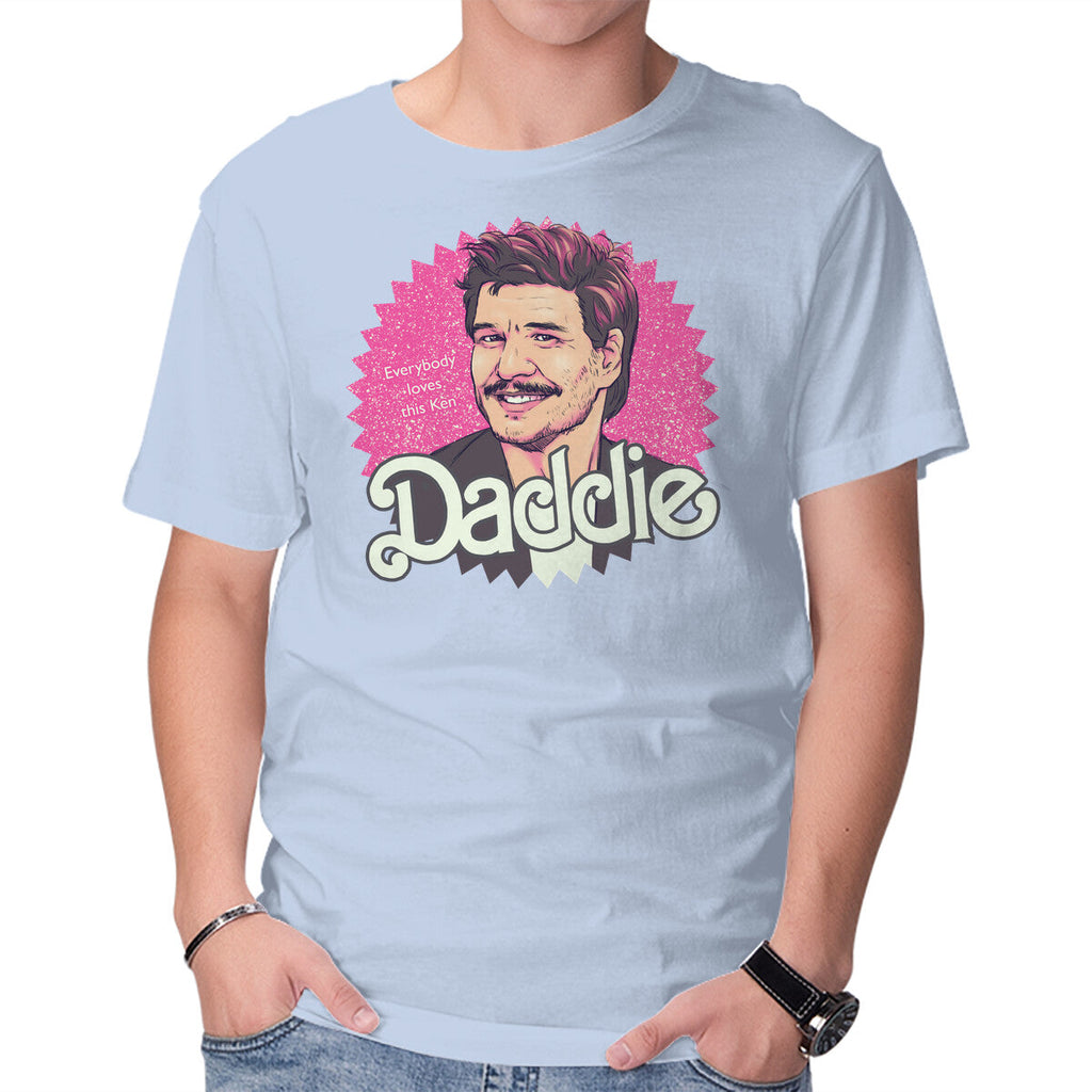 Daddie – Movie Graphic T-Shirt in blue, product display
