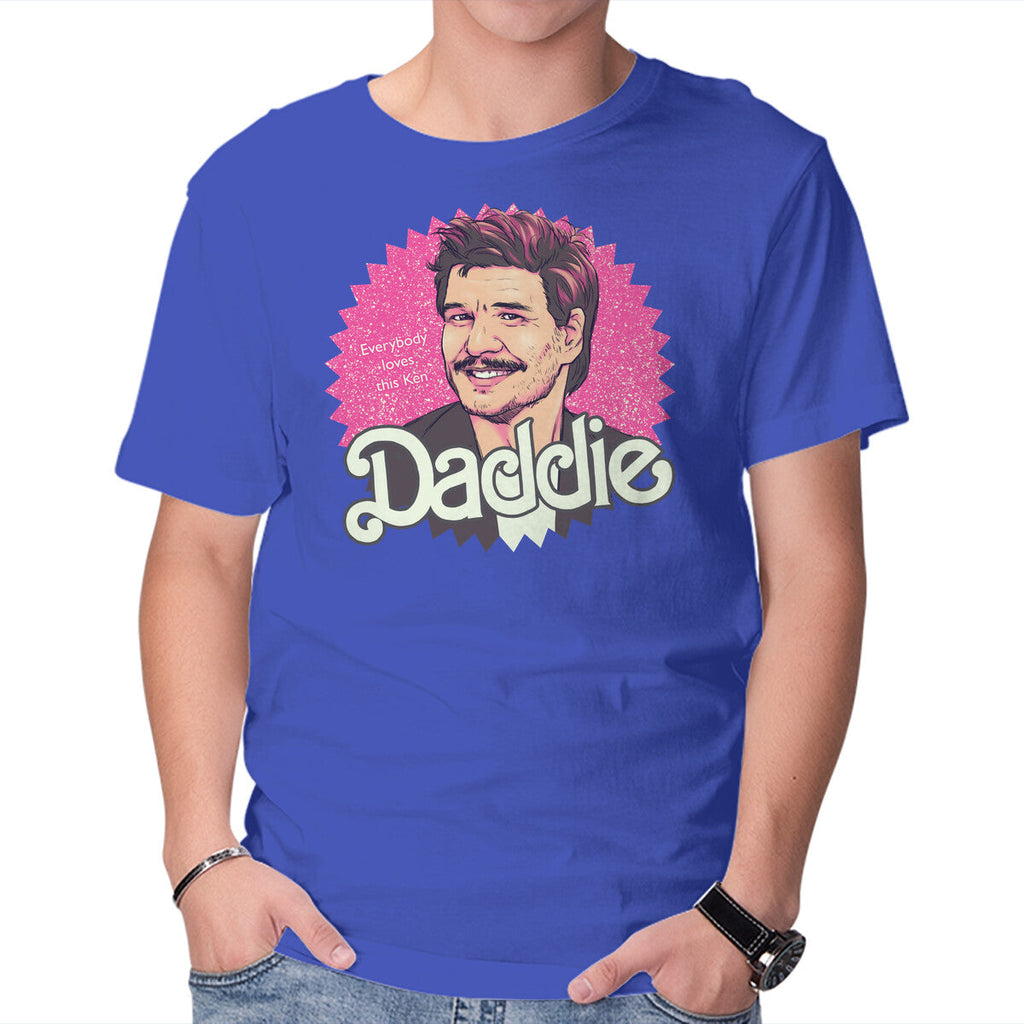 Daddie – Movie Graphic T-Shirt in royal blue, product display