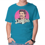 Daddie – Movie Graphic T-Shirt in turquoise, product display