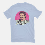 Daddie – Movie Graphic T-Shirt in blue, flat-lay product view