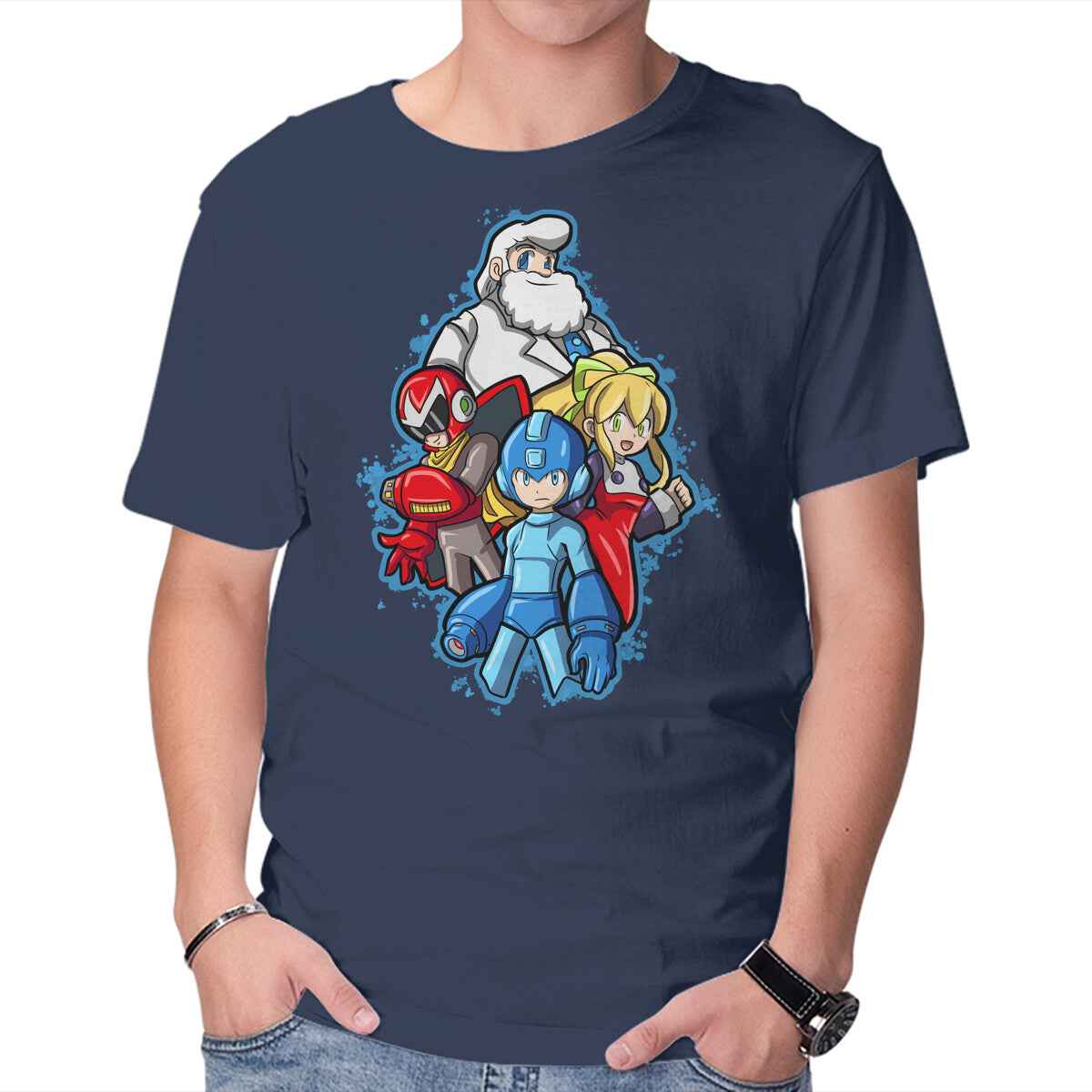 My Robot Family – Gaming Graphic T-Shirt