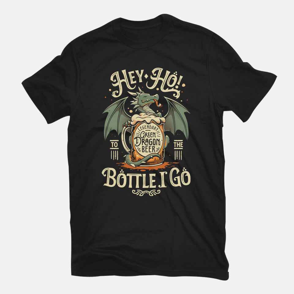 A Dragon's Pint – Fantasy Graphic T-Shirt
