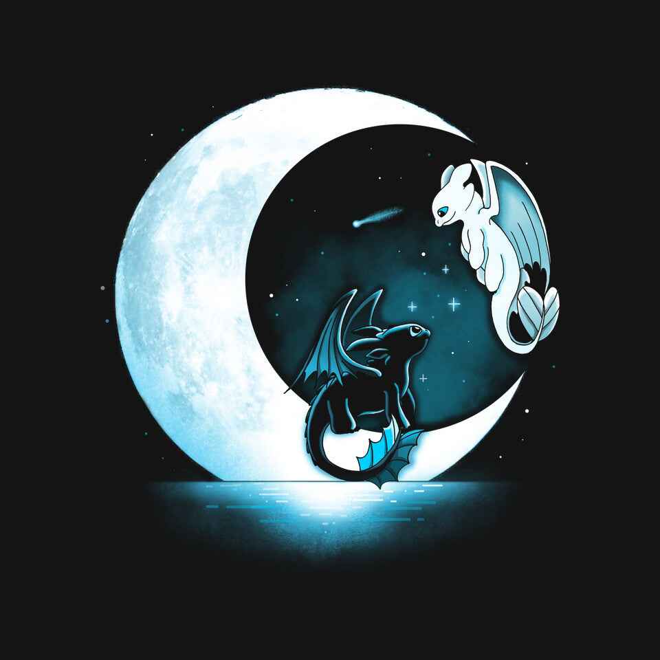 Dragons Moon – Fantasy Graphic T-Shirt