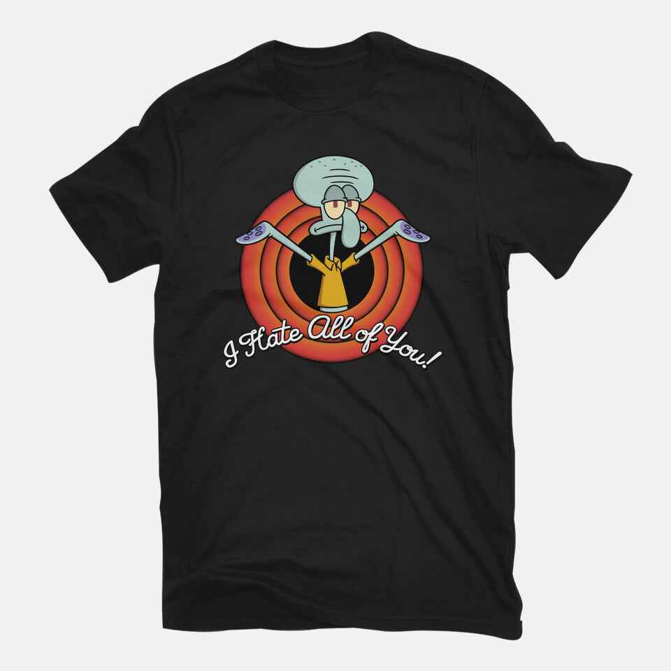 I Hate All Of You Folks – Funny Graphic T-Shirt
