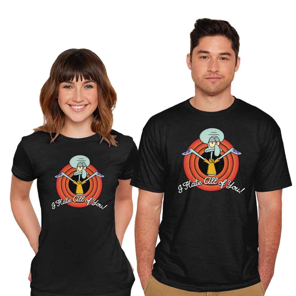 I Hate All Of You Folks – Funny Graphic T-Shirt