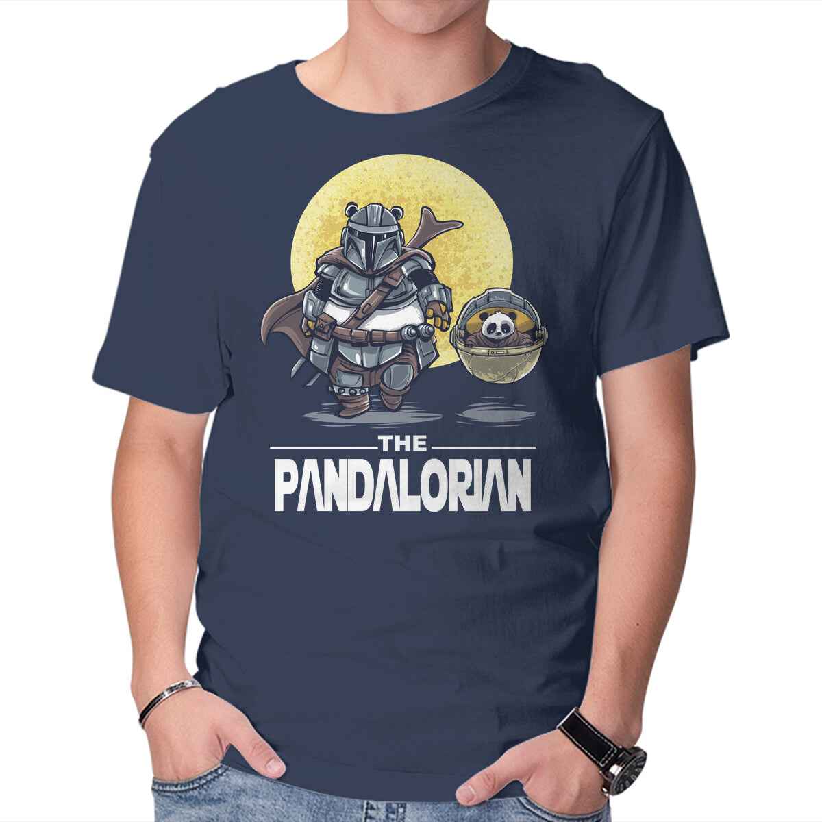 The Pandalorian – Sci-Fi Graphic T-Shirt