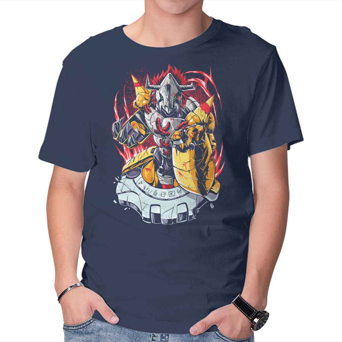 Digiwar Tyrannosaurus – Anime Graphic T-Shirt