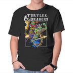 Turtles And Dragons Graphic T-Shirt