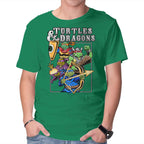 Turtles And Dragons Graphic T-Shirt