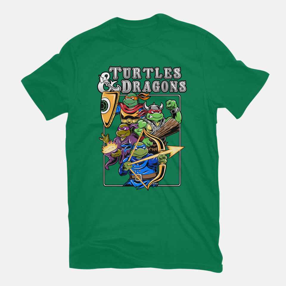 Turtles And Dragons Graphic T-Shirt