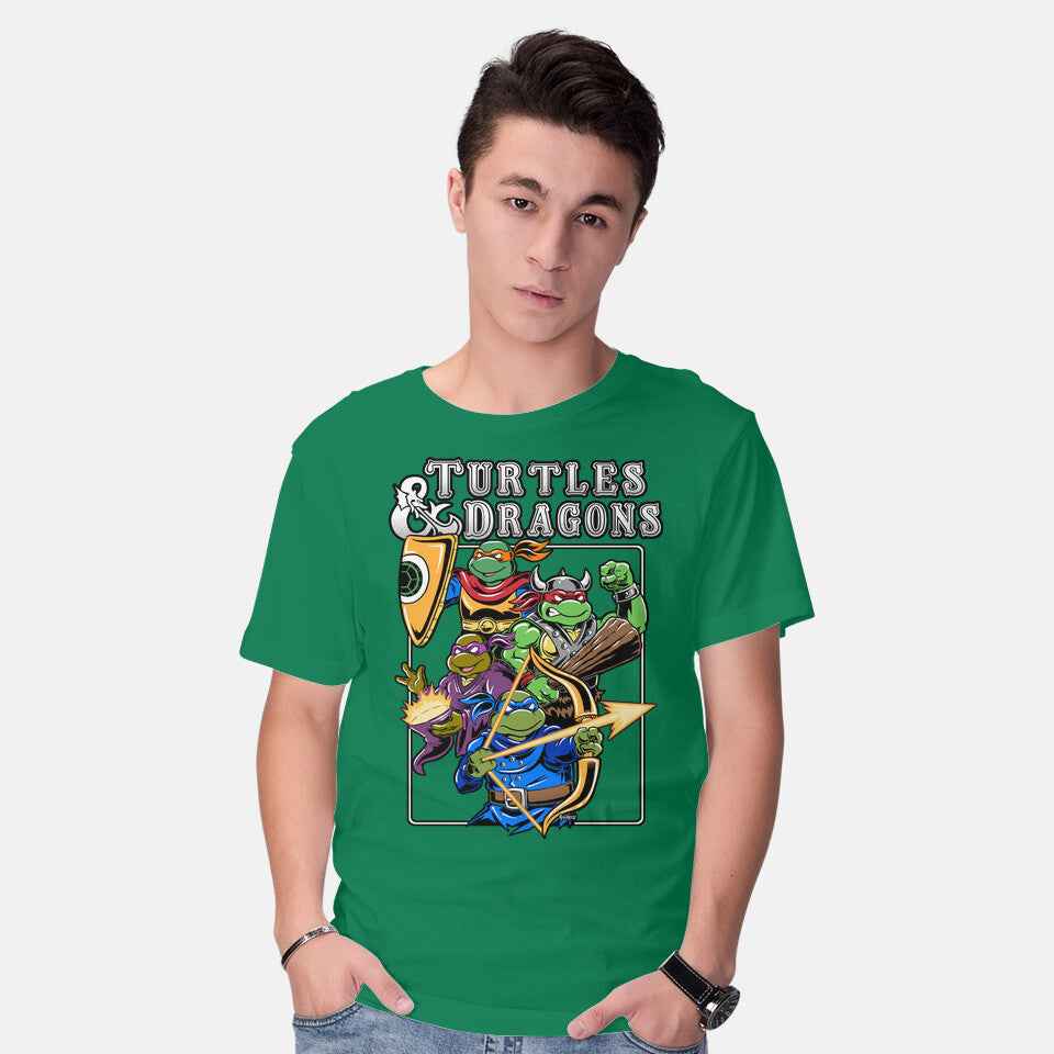 Turtles And Dragons Graphic T-Shirt
