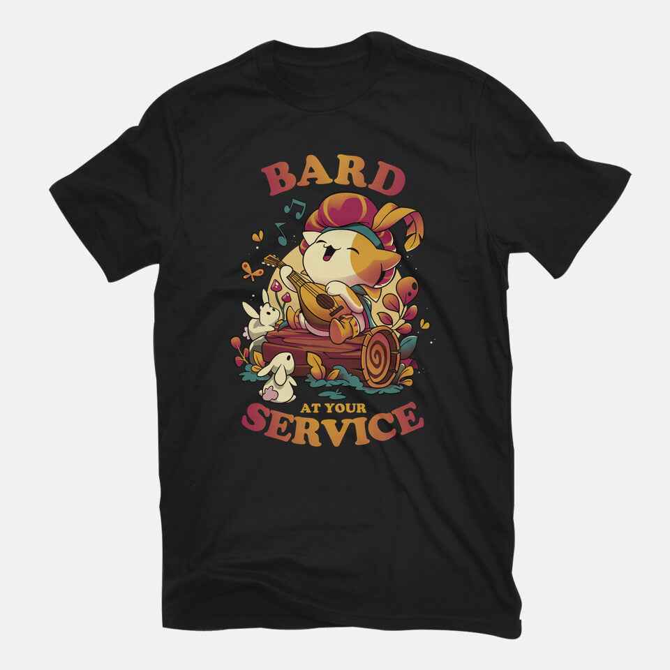 Bard's Call – Cat Graphic T-Shirt