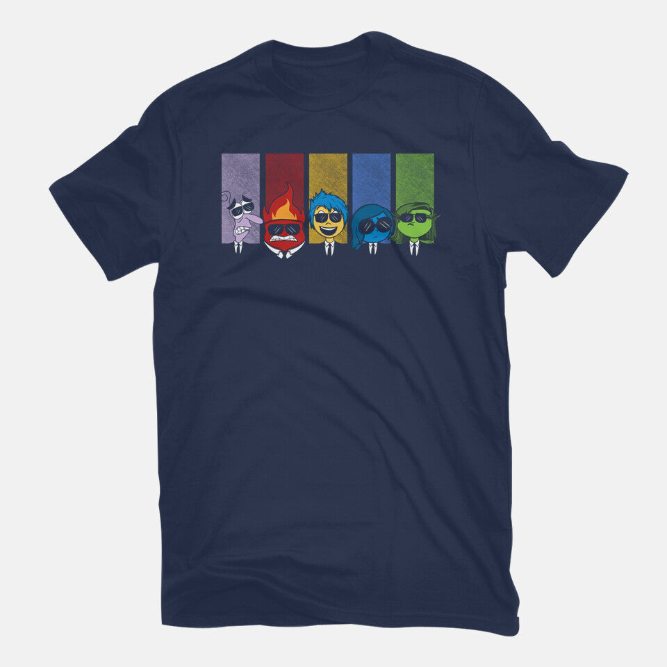 Inside Dogs – Movie Graphic T-Shirt in navy, flat-lay product view