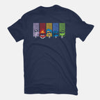 Inside Dogs – Movie Graphic T-Shirt in navy, flat-lay product view