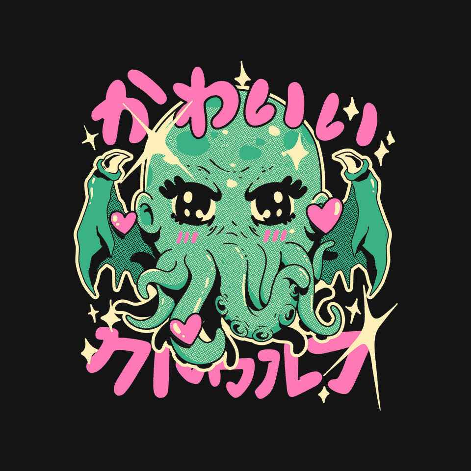Cutethulhu Loves – Horror Graphic T-Shirt