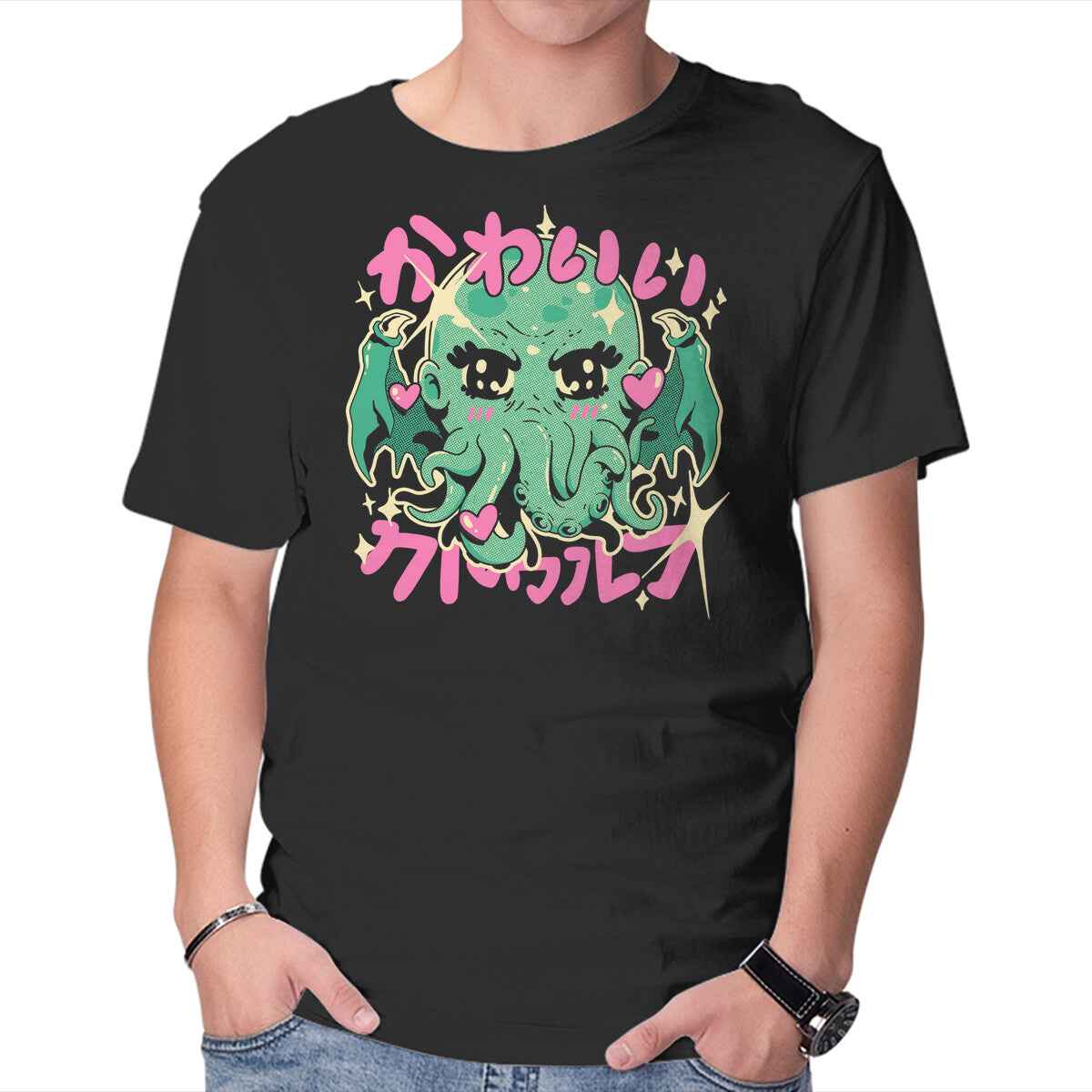 Cutethulhu Loves – Horror Graphic T-Shirt