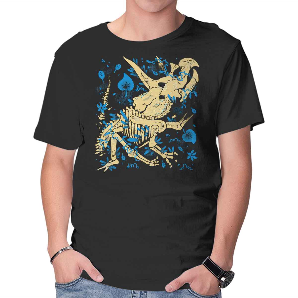 Jurassic Triceratops – Movie Graphic T-Shirt